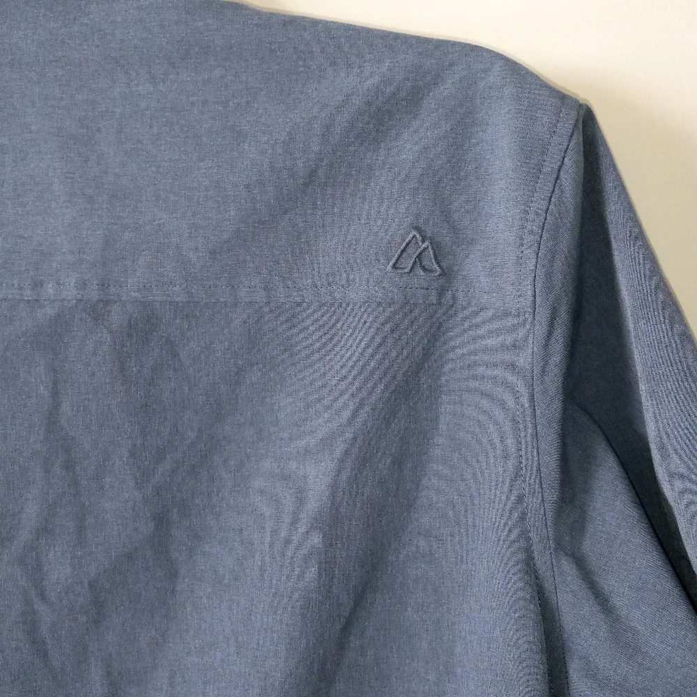 Alpine Design men's hiking breathable lightweight men's button down shir… - Picture 3 of 6